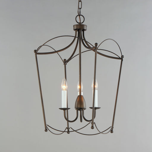 Maxim 12163CHB Plumette 3 Light Pendant | Chestnut Bronze