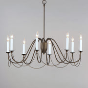 Maxim 12168CHB Plumette 8 Light Chandelier | Chestnut Bronze