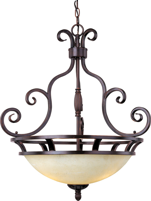 Maxim 12202FIOI Manor 3 Light Pendant | Oil Rubbed Bronze