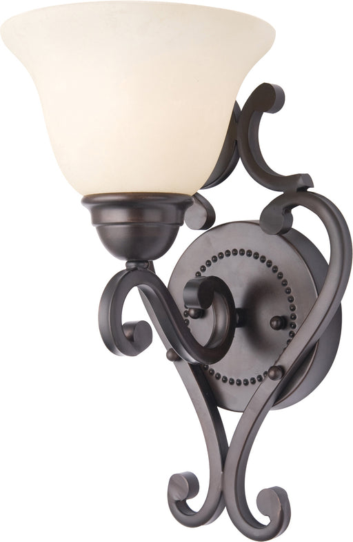 Maxim 12211FIOI Manor 1 Light Wall Sconce | Oil Rubbed Bronze