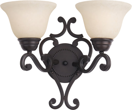 Maxim 12212FIOI Manor 2 Light Wall Sconce | Oil Rubbed Bronze