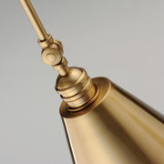 Maxim 12224HR Library 1 Light Wall Sconce | Heritage