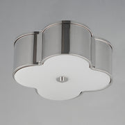 Maxim 12247WTPN Clover 2 Light Flush Mount | Polished Nickel