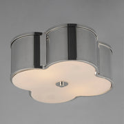 Maxim 12247WTPN Clover 2 Light Flush Mount | Polished Nickel