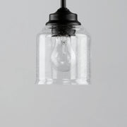 Maxim 12260CDBK Acadia 3 Light Semi Flush Mount/Chandelier | Black