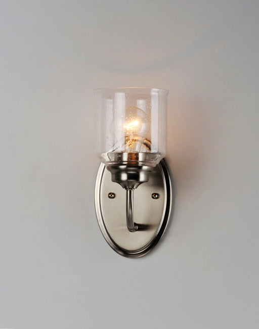 Maxim 12261CDSN Acadia 1 Light Wall Sconce | Satin Nickel
