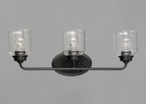 Maxim 12263CDBK Acadia 3 Light Bath Vanity | Black