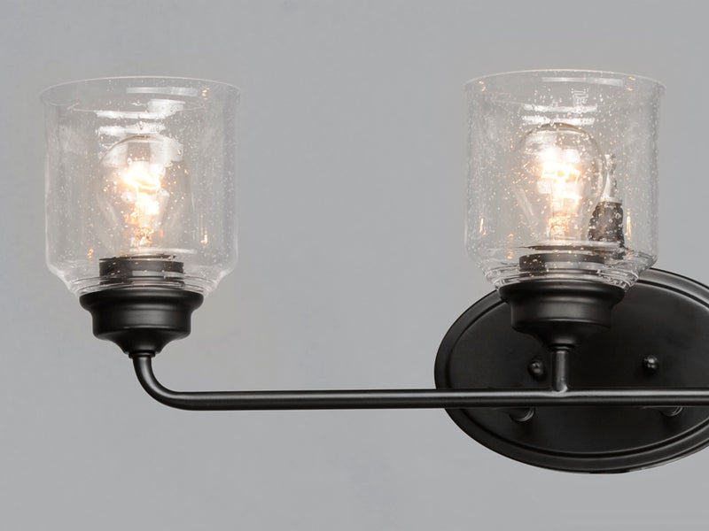 Maxim 12263CDBK Acadia 3 Light Bath Vanity | Black