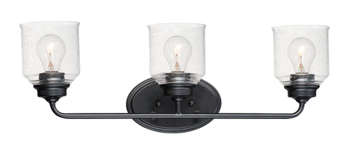 Maxim 12263CDBK Acadia 3 Light Bath Vanity | Black