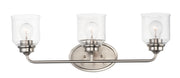 Maxim 12263CDSN Acadia 3 Light Bath Vanity | Satin Nickel