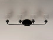 Maxim 12264CDBK Acadia 4 Light Bath Vanity | Black