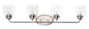 Maxim 12264CDSN Acadia 4 Light Bath Vanity | Satin Nickel