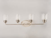 Maxim 12264CDSN Acadia 4 Light Bath Vanity | Satin Nickel