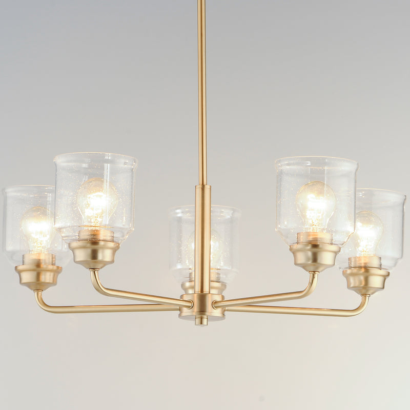 Maxim 12266CDHR Acadia 5 Light Chandelier | Heritage