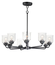 Maxim 12268CDBK Acadia 8 Light Chandelier | Black
