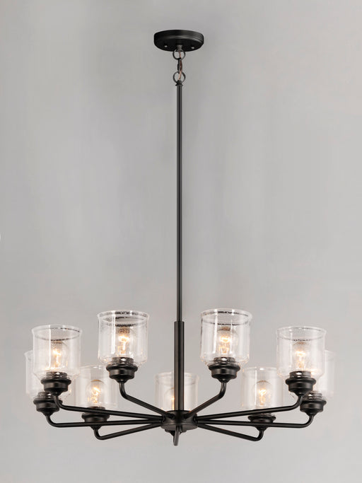 Maxim 12268CDBK Acadia 8 Light Chandelier | Black