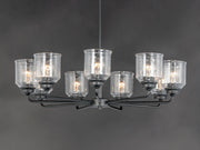 Maxim 12268CDBK Acadia 8 Light Chandelier | Black