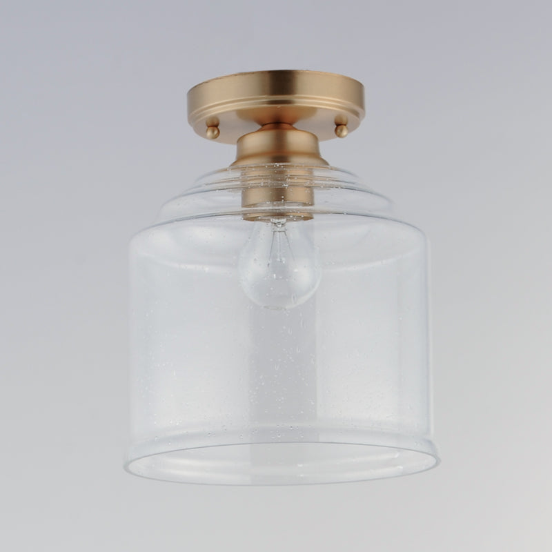 Maxim 12270CDHR Acadia 1 Light Semi Flush Mount | Heritage
