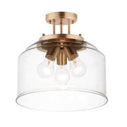 Maxim 12271CDHR Acadia 3 Light Semi Flush Mount | Heritage