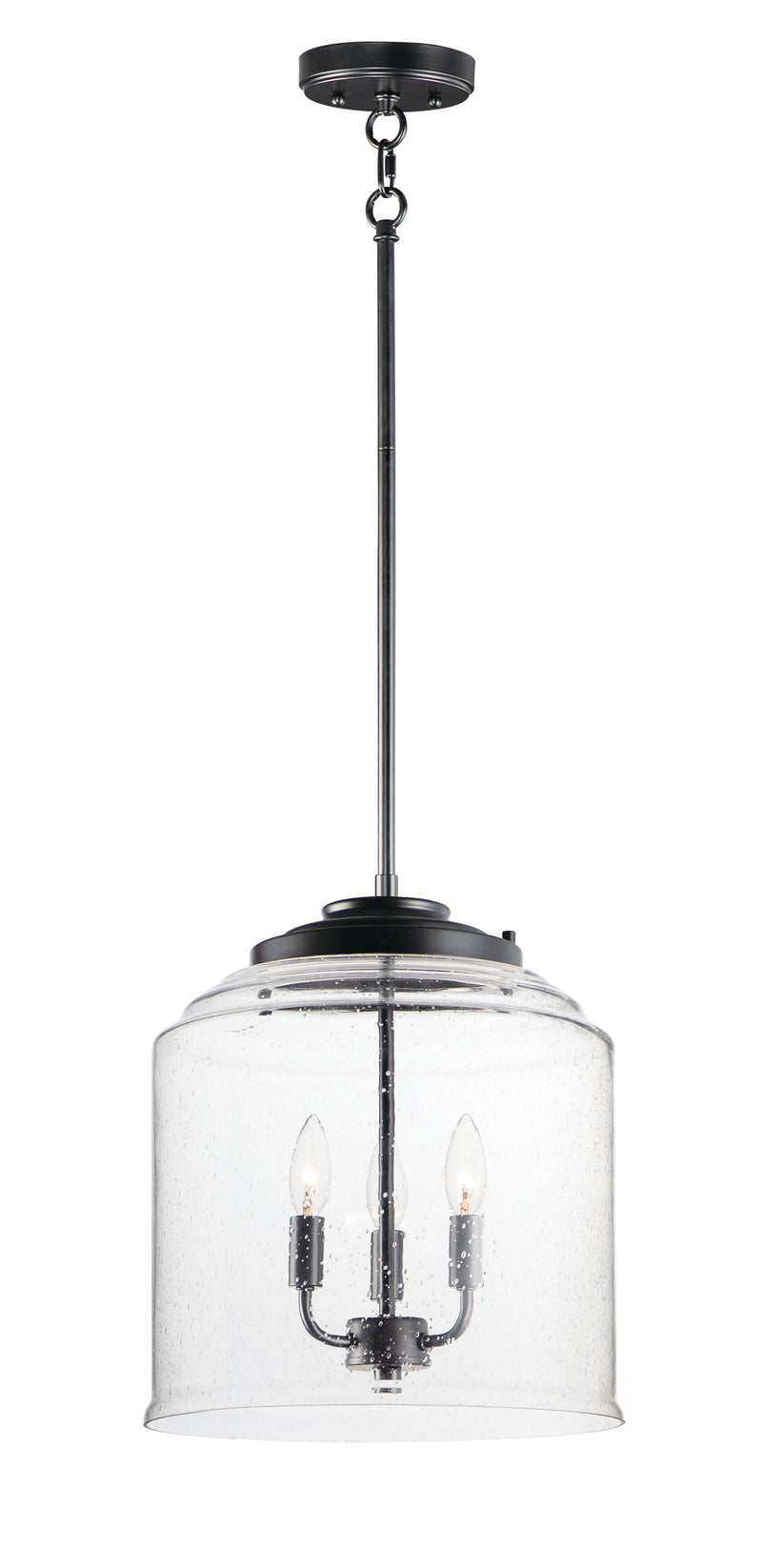 Maxim 12273CDBK Acadia 3 Light Pendant | Black