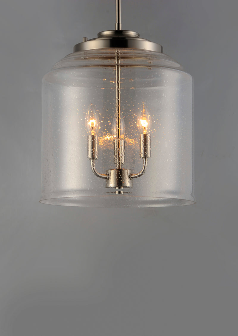 Maxim 12273CDSN Acadia 3 Light Pendant | Satin Nickel