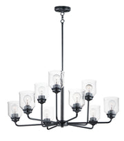 Maxim 12277CDBK Acadia 9 Light Chandelier | Black