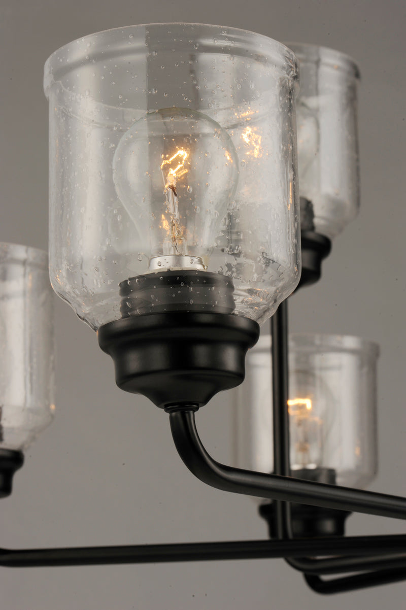 Maxim 12277CDBK Acadia 9 Light Chandelier | Black