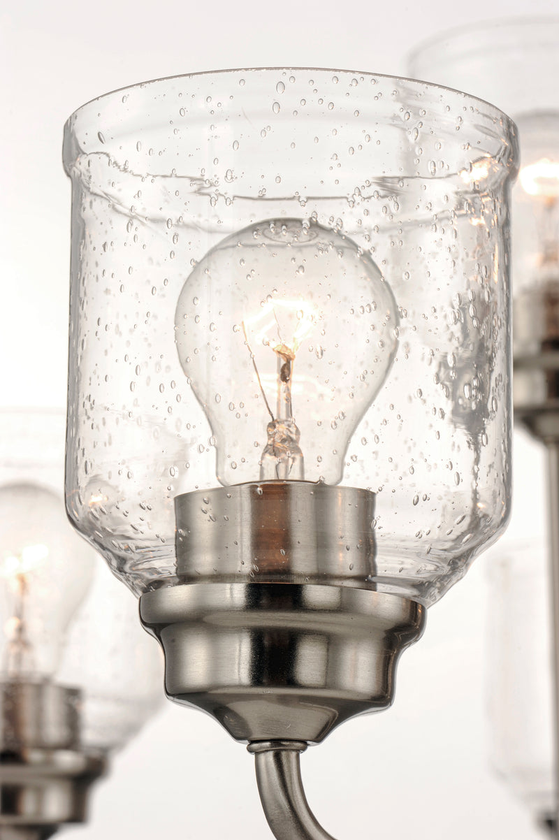 Maxim 12277CDSN Acadia 9 Light Chandelier | Satin Nickel