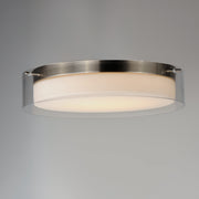 Maxim 12284CLSWSN Duo 16" Round LED Flush Mount | Satin Nickel