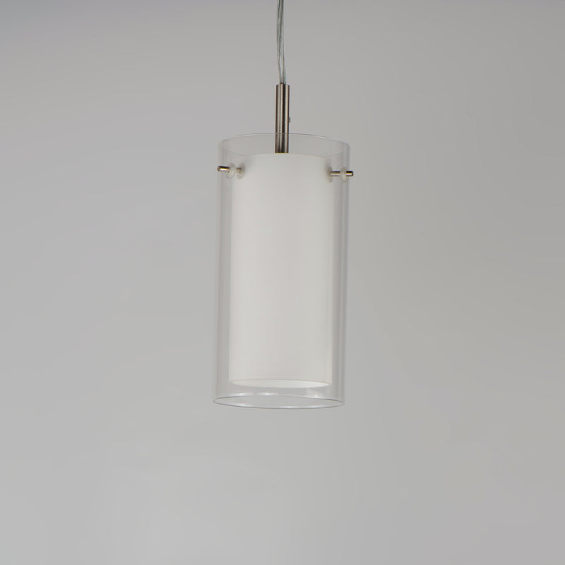 Maxim 12289CLSWSN Duo 1 Light Mini LED Pendant | Satin Nickel