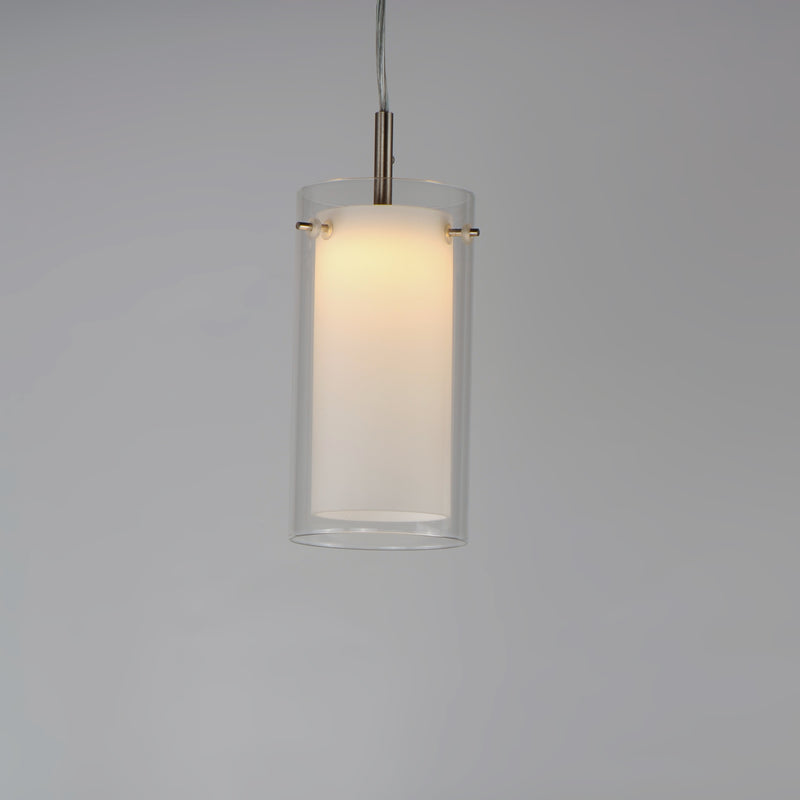 Maxim 12289CLSWSN Duo 1 Light Mini LED Pendant | Satin Nickel