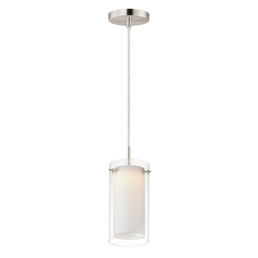 Maxim 12289CLSWSN Duo 1 Light Mini LED Pendant | Satin Nickel