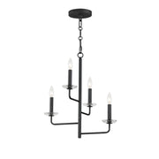 Maxim 12324TCAR Madeira 4 Light Chandelier | Anthracite