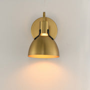 Maxim 12341SBR Dusk 1 Light Wall Sconce | Satin Brass