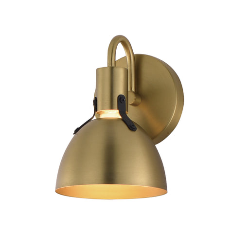 Maxim 12341SBR Dusk 1 Light Wall Sconce | Satin Brass