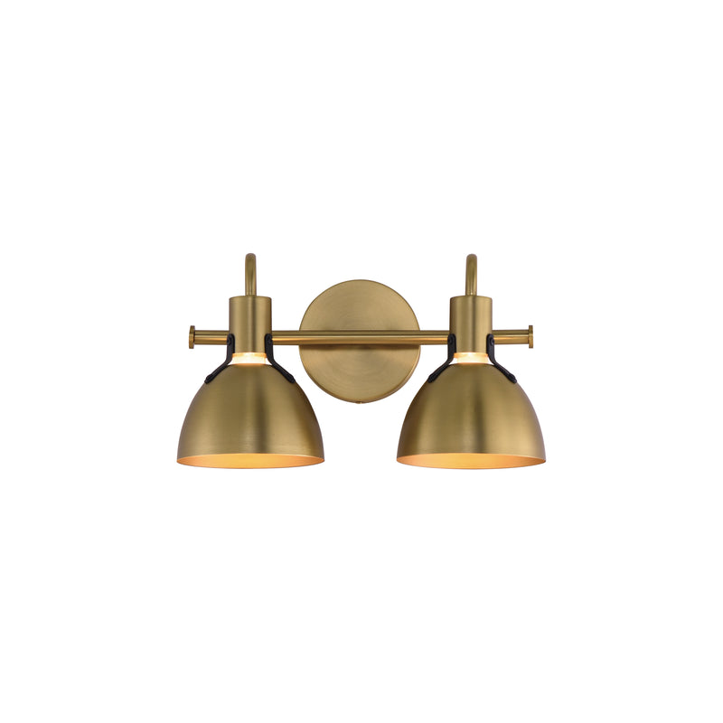 Maxim 12342SBR Dusk 2 Light Wall Sconce | Satin Brass