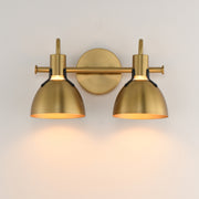 Maxim 12342SBR Dusk 2 Light Wall Sconce | Satin Brass