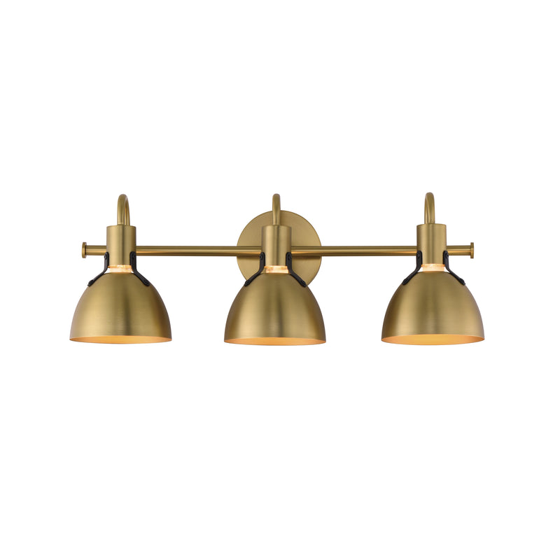 Maxim 12343SBR Dusk 3 Light Wall Sconce | Satin Brass