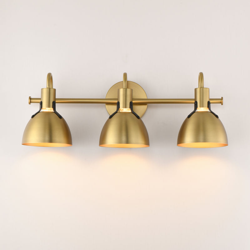 Maxim 12343SBR Dusk 3 Light Wall Sconce | Satin Brass