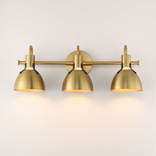 Maxim 12343SBR Dusk 3 Light Wall Sconce | Satin Brass
