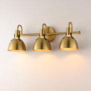 Maxim 12343SBR Dusk 3 Light Wall Sconce | Satin Brass