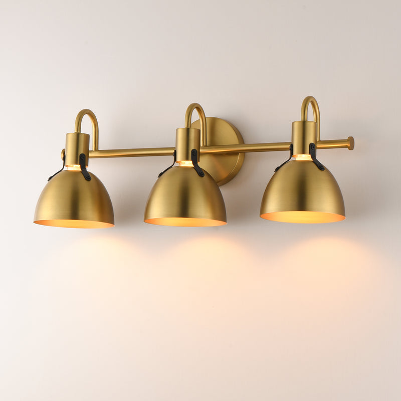 Maxim 12343SBR Dusk 3 Light Wall Sconce | Satin Brass