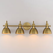 Maxim 12344SBR Dusk 4 Light Wall Sconce | Satin Brass