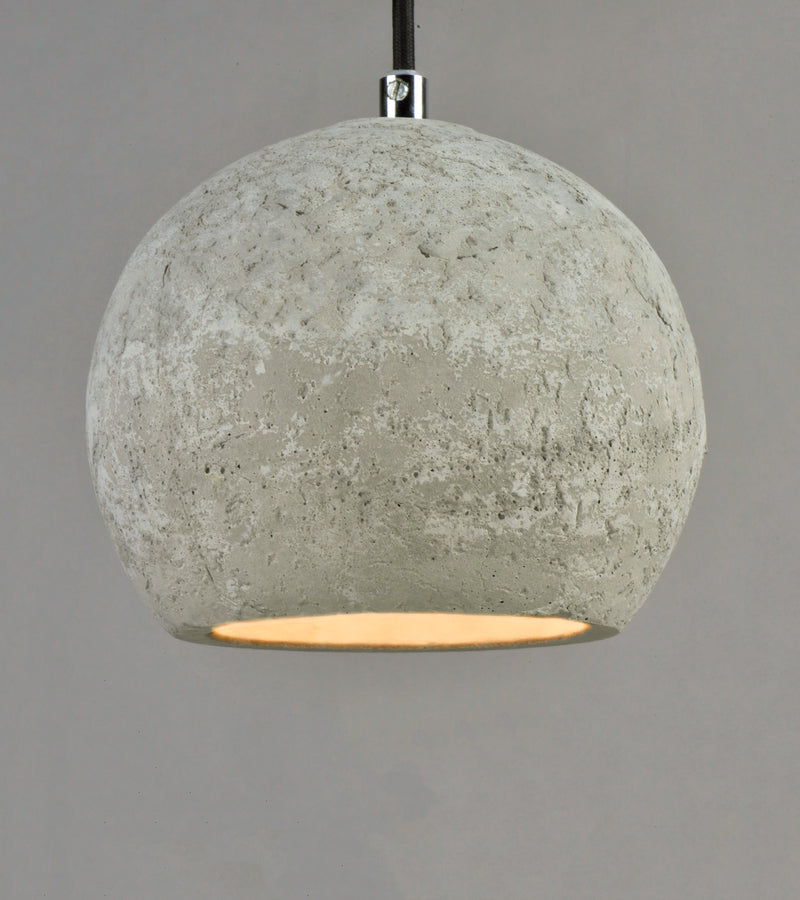 Maxim 12390GYPC Crete 1 Light LED Pendant | Polished Chrome