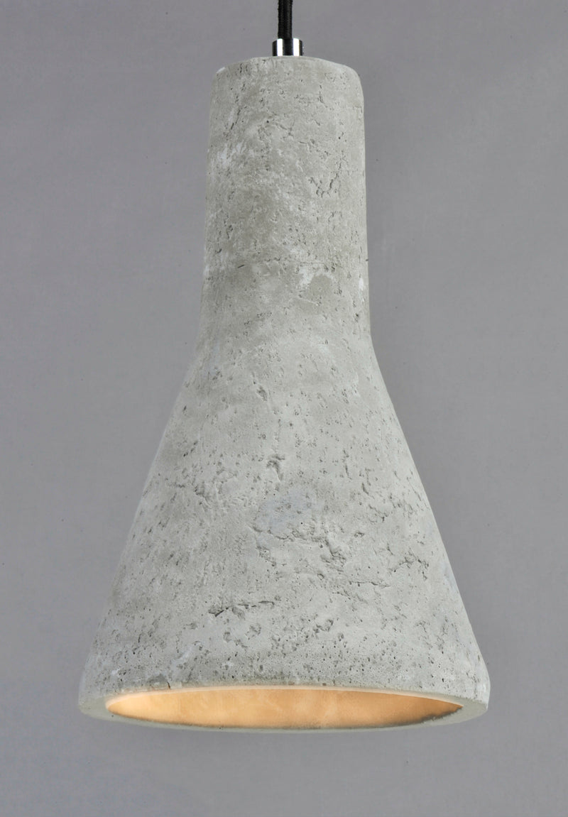 Maxim 12394GYPC Crete 1 Light LED Pendant | Polished Chrome