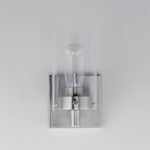 Maxim 12401CLSN Pinn 1 Light Sconce | Satin Nickel