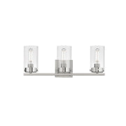 Maxim 12403CLSN Pinn 3 Light Bath Vanity | Satin Nickel