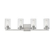 Maxim 12404CLSN Pinn 4 Light Bath Vanity | Satin Nickel