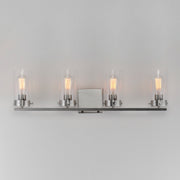 Maxim 12404CLSN Pinn 4 Light Bath Vanity | Satin Nickel