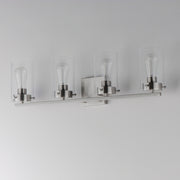 Maxim 12404CLSN Pinn 4 Light Bath Vanity | Satin Nickel